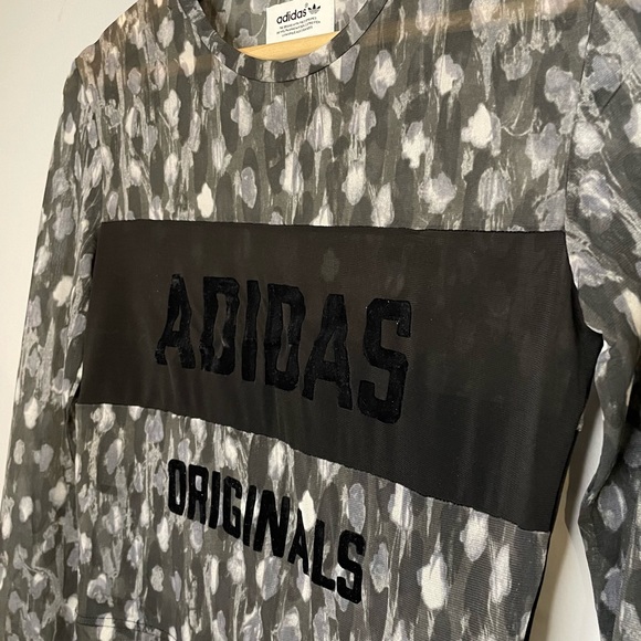 ADIDAS ORIGINALS Mesh Sport Top - Picture 2 of 3
